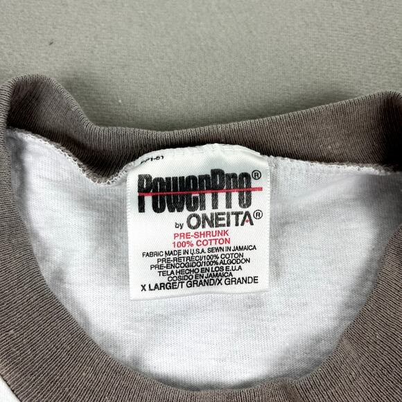 Vintage Disney Movie T-Shirt Adult XL White Animation Pixar Push You Around 90s - Picture 9 of 14